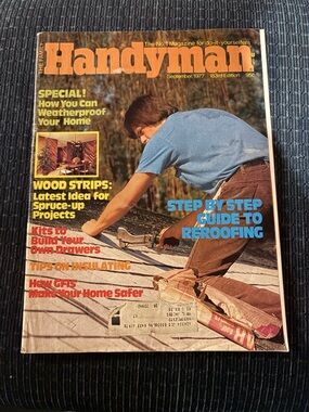 Magazine September 1977 - Vintage Blue & Brown Cover